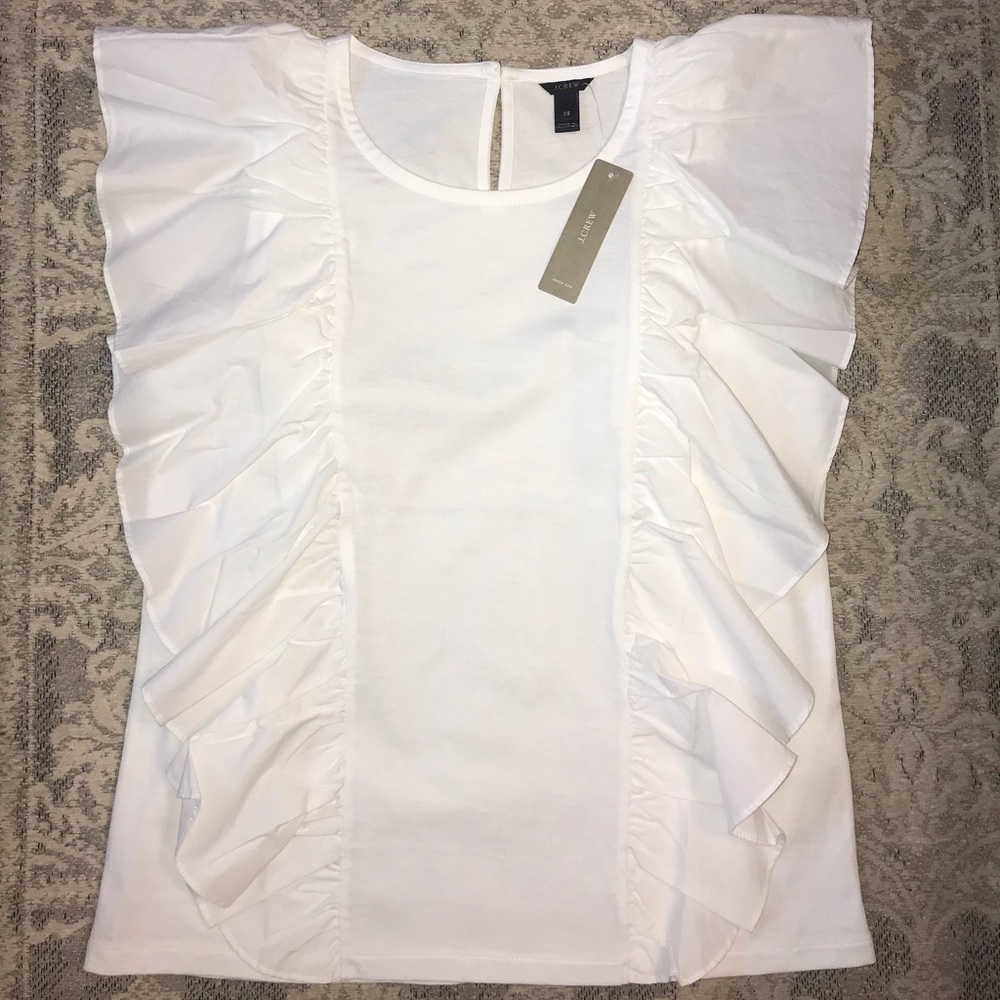 NWT J.Crew Flutter Shirt